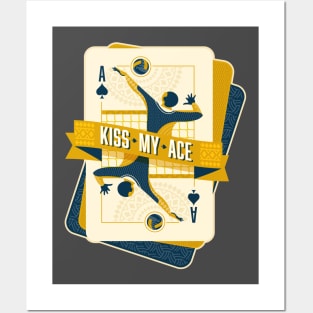 Kiss my Ace (of Spades) Posters and Art